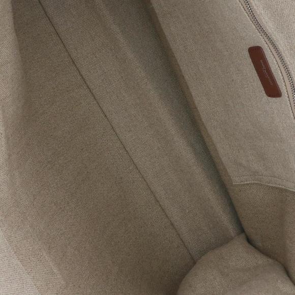 Saint Laurent Rive Gauche Canvas Leather Tote Bag - Picture 6 of 6